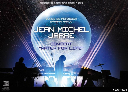 Koncert Jarre'a w marokańskiej Merzoudze (16.12.06)