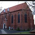 Gotycki kościół pw. Wniebowzięcia NMP w Dębnie nad Wartą, wybudowany w latach 1444-47 z fundacji prymasa Wincentego Kota. #kościół #katedra #Warta #wielkopolska