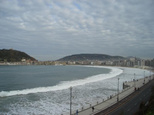 Donostia / San Sebastián - przepiękna stolica Baskonii, oddalona od Francji zaledwie 15km. Ale bym chciał tam mieszkać !