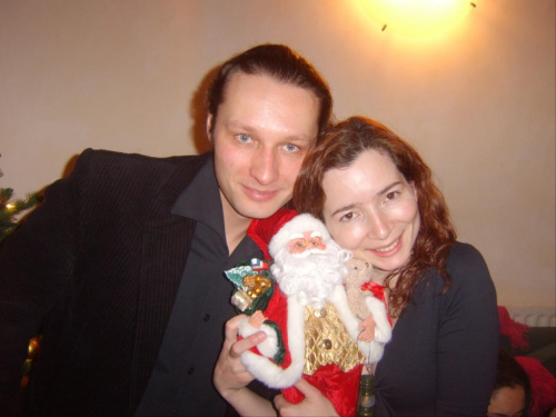 Me with Eliane and...Santa #Christmas2006