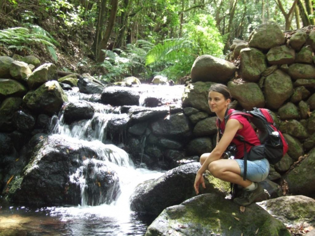 La Gomera - mały strumyczek #Teneryfa