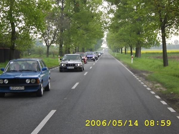 Wyjazd beemkowiczy na III ZLOT BMW do Skarbimierza 14.05.2005