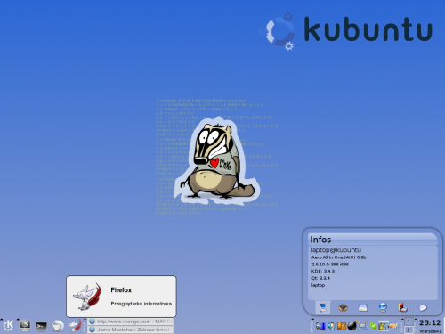 Kubuntu 5.10 - piękny system :-)