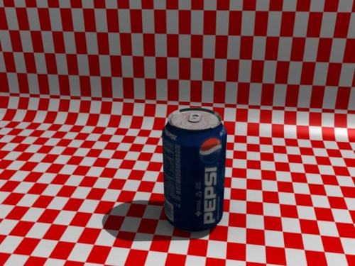 blender - render (projekt - pepsi cane)