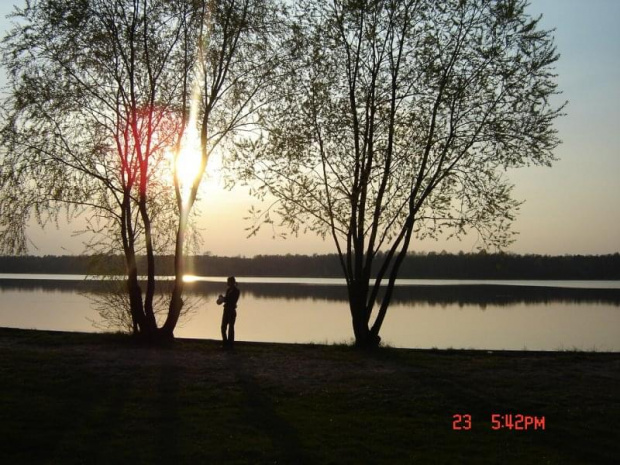 tez Kasia w tym samym miejscu czyli jeeeziorko P.