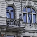 Praha-balkonowy aniołek
