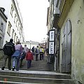 Praha-schody na Hradcany