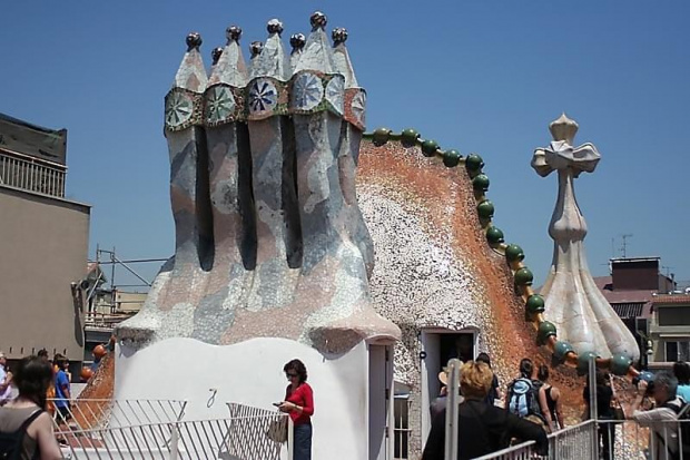 Casa Batllo daszek