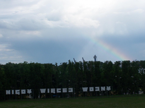 "Nigdy więcej wojny" - Westerplatte.