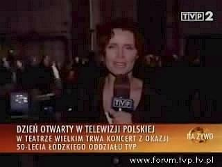 Magdalena Michalak, dziennikarka TVP3 Łódź (Łódzkie Wiadomości Dnia).