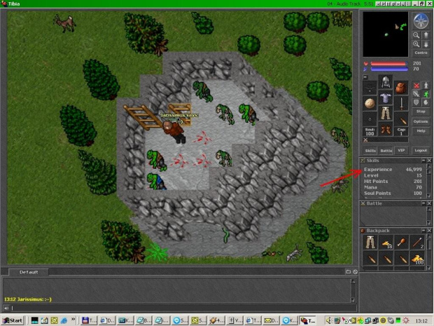 zaledwie 1 punkt do awansu ;-) #Tibia