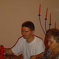 Nastał sądny wieczór...pożegnanie u Braciszka na chacie...serwowano (o zgrozo) pizze rodem z ITALII...Kurde, ciekawe preludium.Teraz pakowanko i o 4 rano wyjazd na lotnisko...