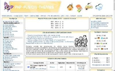 PHP-Fusion Theme: Sleek
