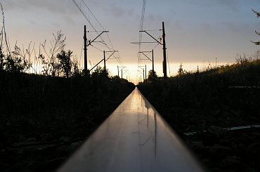 #WschódSłońca #NIE_MOJE #pkp #pociąg #tory