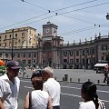 Piazza Dante,tutaj w niedziele bedziemy ogladac final mundialu Italia - Francia