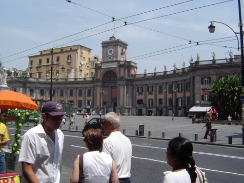 Piazza Dante,tutaj w niedziele bedziemy ogladac final mundialu Italia - Francia