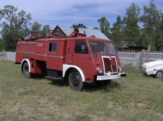 Pożarniczy STAR 25, obecnie jest wystawiony do sprzedaży na aukcji allegro